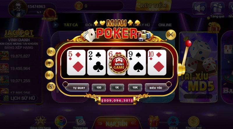 Làm thế nào để cân đối dòng tiền khi chơi game mini poker